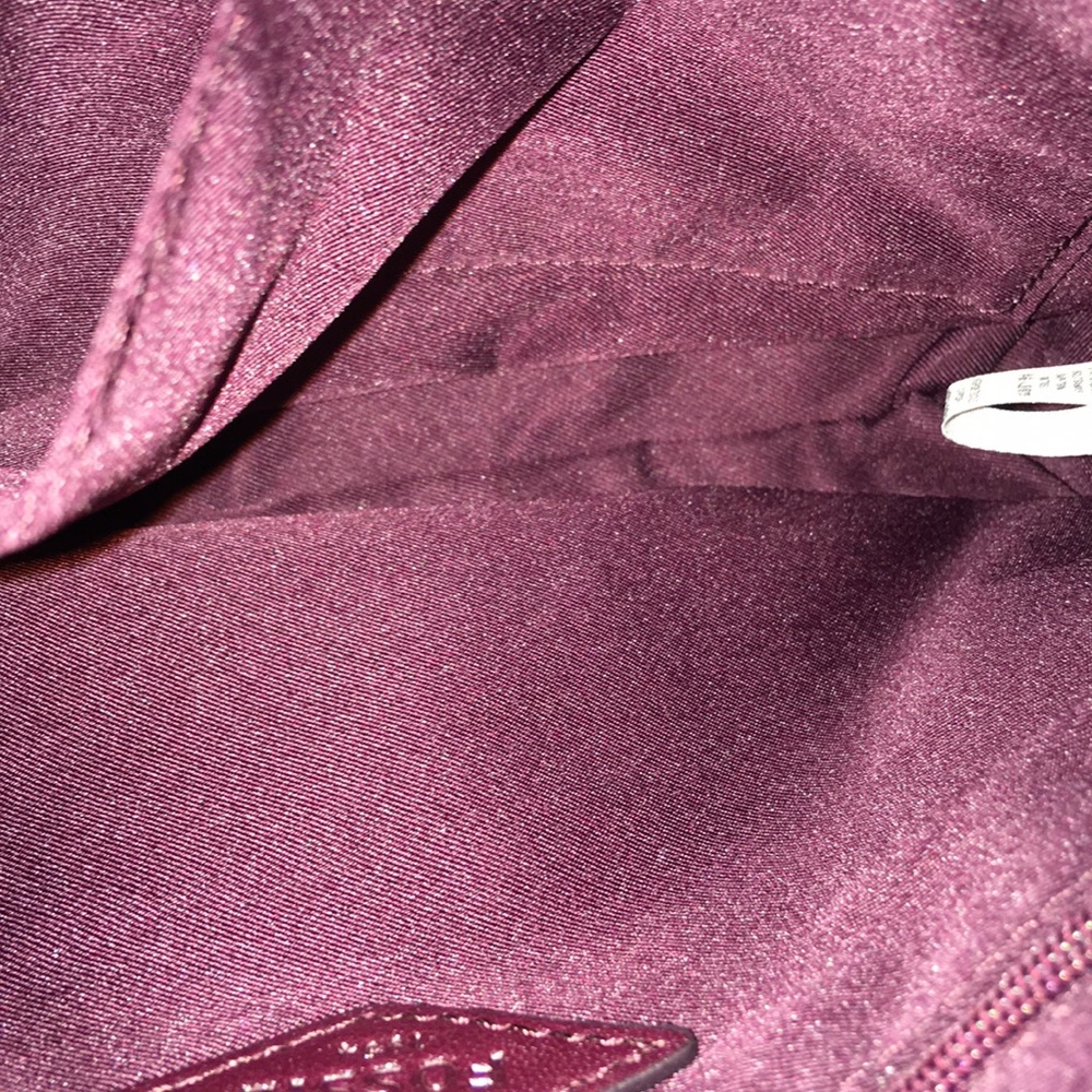 💃Sale🎉💥Fossil Crossbody Burgundy & Brown Leather - Picture 7 of 8